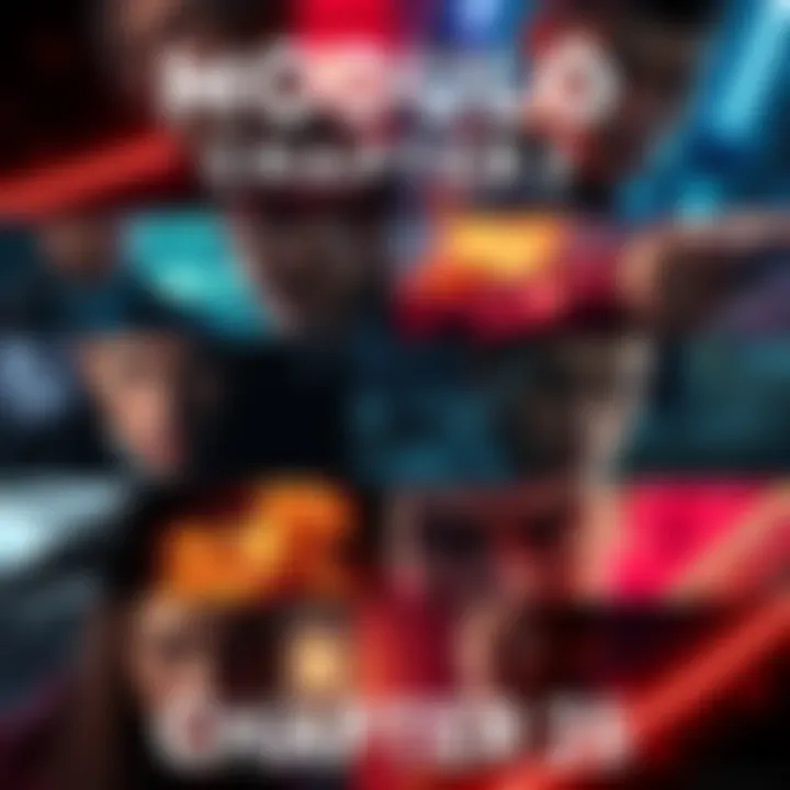 A collage of key scenes from Modulo Chapter 25, highlighting major plot points and character changes as revealed in recent leaks.