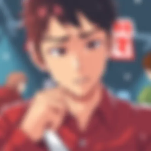 Illustration of a person expressing disappointment over Morikawa's comments on social media about the Manga One issue.