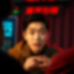 Mujin appears on screen delivering an apology, looking serious, with a concerned expression