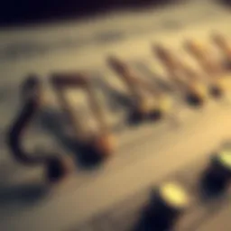 A close-up of musical notes arranged on a staff, illustrating similar sound patterns in music.