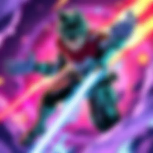 Exclusive variant cover featuring main character in action pose with vibrant colors and dramatic background
