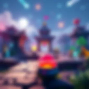 Gameplay scene from Mystic Square A colorful gameplay scene showing characters and elements from Mystic Square, highlighting the remastered version, Infinite Being.