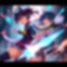 Nami outsmarting Miss Double Finger Nami uses her agility and clever tactics to outsmart Miss Double Finger in an intense battle