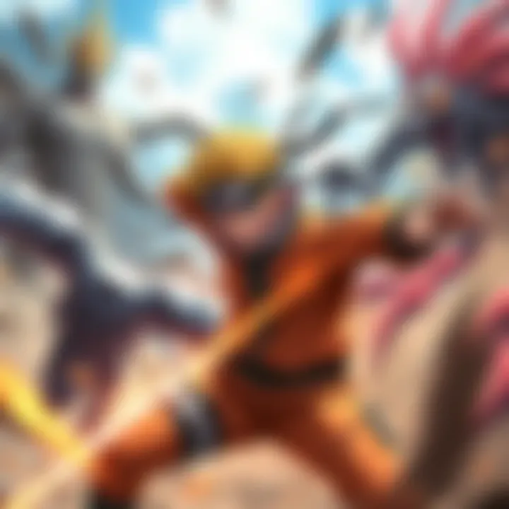 Naruto in Battle Naruto battles powerful enemies in Ultimate Ninja Storm 3, showcasing his enhanced abilities against White Mask Obito and Tailed Beasts.