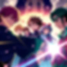 Nayuta Chapter 47 Characters Key characters from Nayuta in an exciting scene, showcasing emotional expressions and interactions that highlight recent developments.