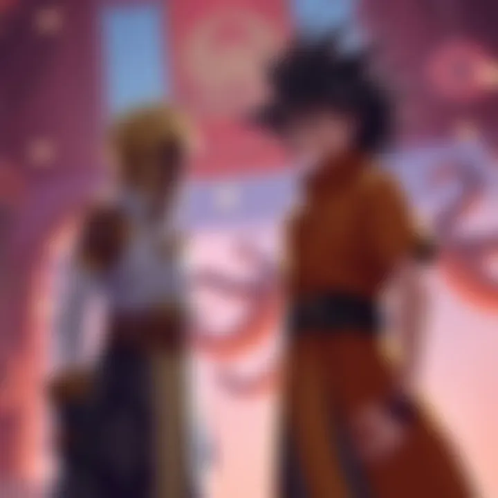 N'doul and Joshu characters from EOH standing together in a game setting, discussing their potential return.