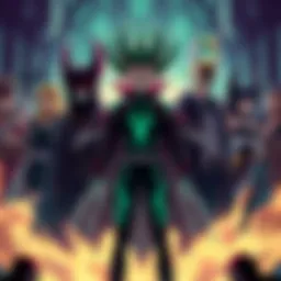 Neo Acacia stands confidently among famous anime final villains, showcasing their power and distinctiveness