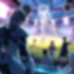 Kaiser stands apart from the intense action on the field while Ness displays frustration and Isagi makes a powerful play