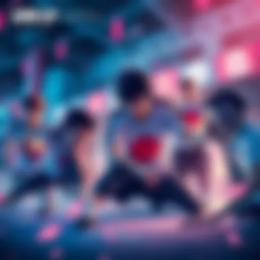 Players from Neo Japan competing in a match, showcasing teamwork and strategy