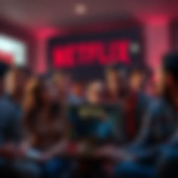 Fans worried about Netflix releasing only one episode from a new series, showing a group of people discussing their concerns online.