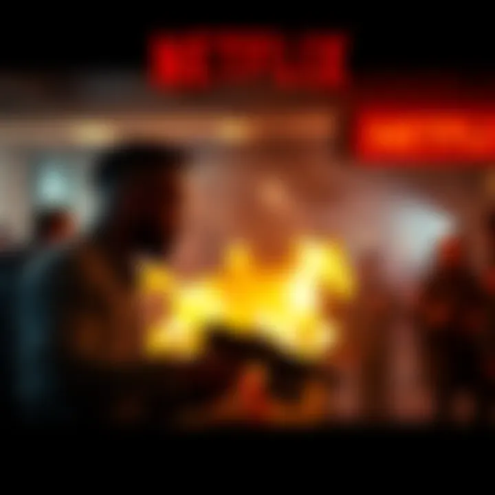 A captivating scene from Netflix's live-action series showcasing stunning visuals and dynamic acting.