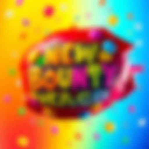 Bright new bounty colors displayed on a vibrant background, highlighting excitement and fan reactions.