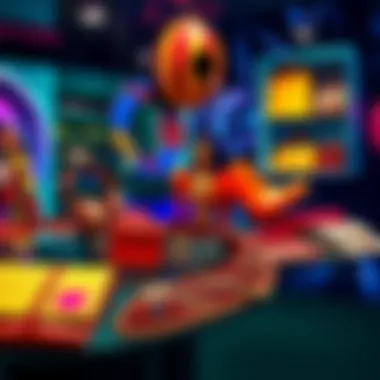 Display of unique items from the new collection part 5 with vibrant colors and styles