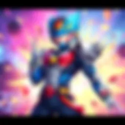 A vibrant illustration of the new INT Saibaiman character, showing its unique features and abilities, set against a colorful background symbolizing excitement and opportunity.