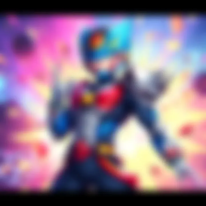 A vibrant illustration of the new INT Saibaiman character, showing its unique features and abilities, set against a colorful background symbolizing excitement and opportunity.