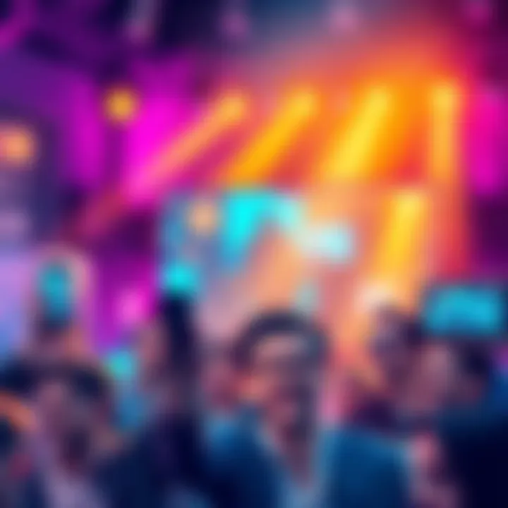 A colorful graphic showcasing new panels with excitement and engagement