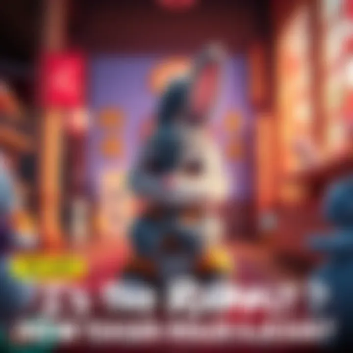 Teaser visual showing characters from Is the Order a Rabbit? movie with a warm and inviting atmosphere