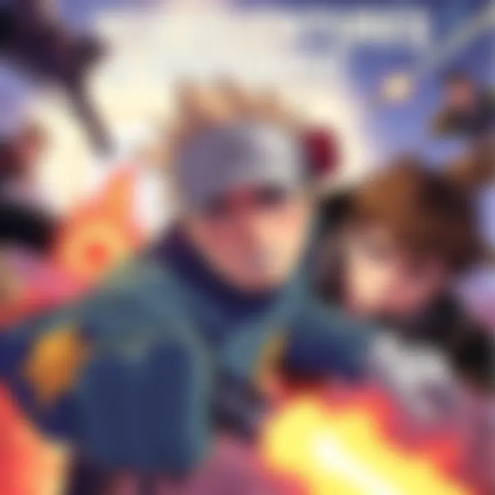 Cover illustration showing characters in an intense action scene from Chapter 155 of the webcomic, with dramatic expressions and dynamic poses.