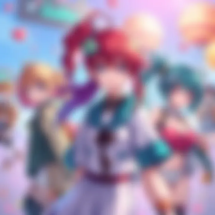 Fresh character designs for an innovative L dating sim, showcasing diverse and engaging sprites.