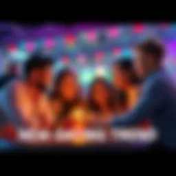 A group of diverse people connecting and enjoying time together, showing alternative dating services