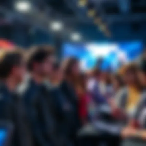 A lineup of English voice actors ready for autograph sessions at an event