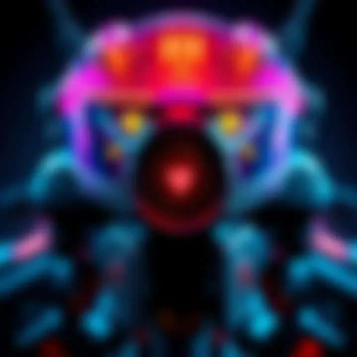 A close-up of the new Leon anti-feat showcasing its unique features and design.