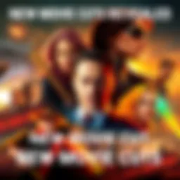 A collage of scenes from the latest movie cuts shown at the livestream event, featuring action-packed moments and key characters