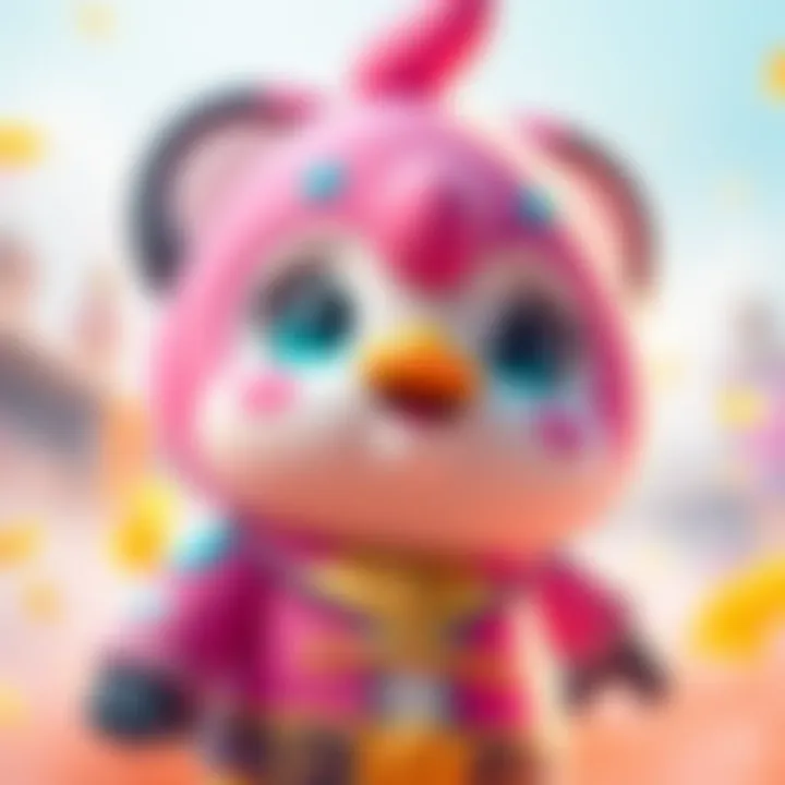 New Pui Pui Character Colorful depiction of the new Pui Pui character showcasing its features and design