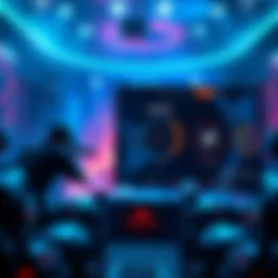 A visual representation of the new Tag UI showcasing dodge mechanics in action during gameplay, highlighting the dynamic changes in strategy.