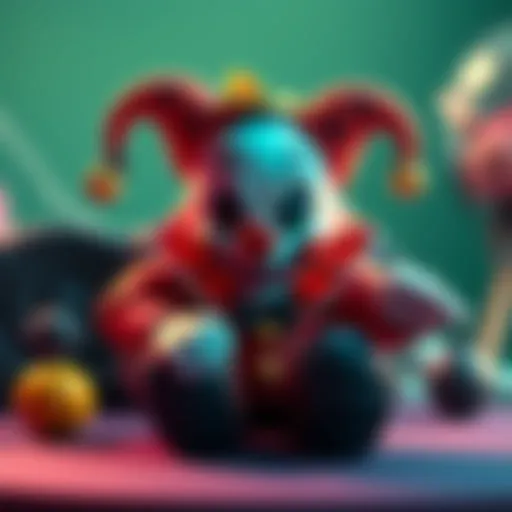 Hecatia's new colorful toy for Clownpiece, showcasing fun features and design