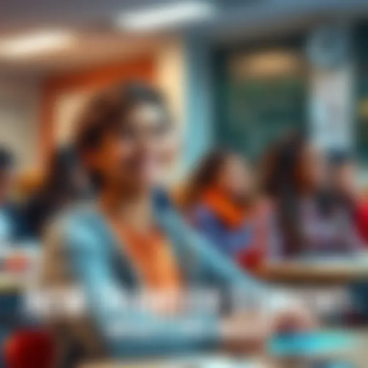 New Transfer Student in Class A new student smiles while being welcomed by classmates in a classroom setting.