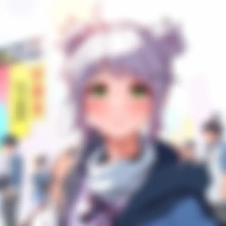 A detailed sketch of Nezuko, showcasing her unique hairstyle and attire, capturing her lively expression and vibrant personality.