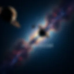 A beautiful night sky filled with stars and planets, representing themes from the film Interstellar.