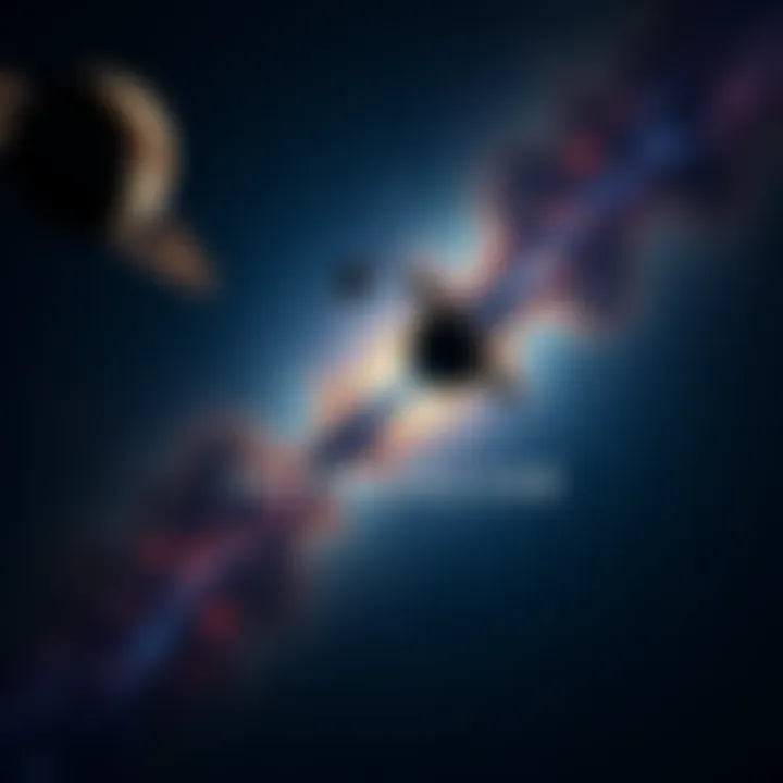 A beautiful night sky filled with stars and planets, representing themes from the film Interstellar.