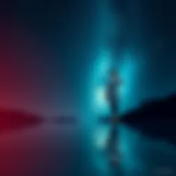 A person reflecting under a starry sky, capturing the essence of a night filled with thoughts and emotions.