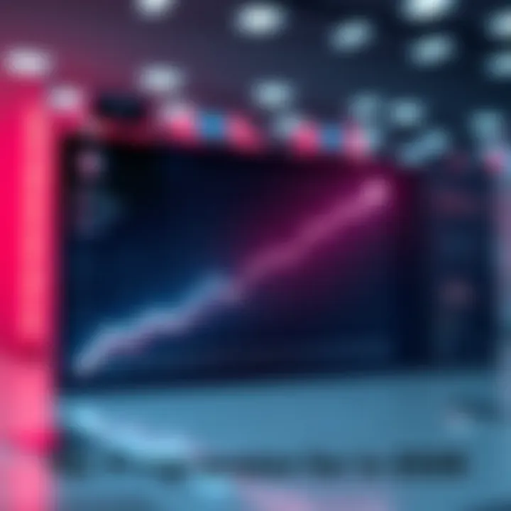 A graphic showing a downward trend line on a chart, indicating no progression from potential