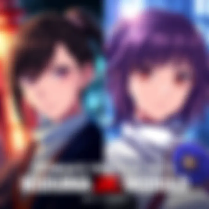 Side by side comparison of Nobara from original Jujutsu Kaisen and Modulo showing her youthful look in the original version.