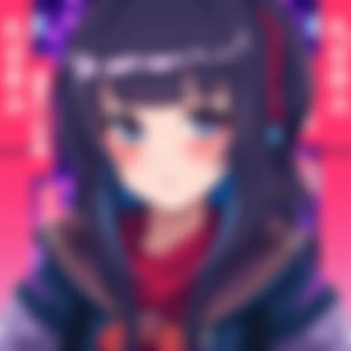 Colorful pixel art of Nobara showcasing her detailed features and vibrant design in a digital format.