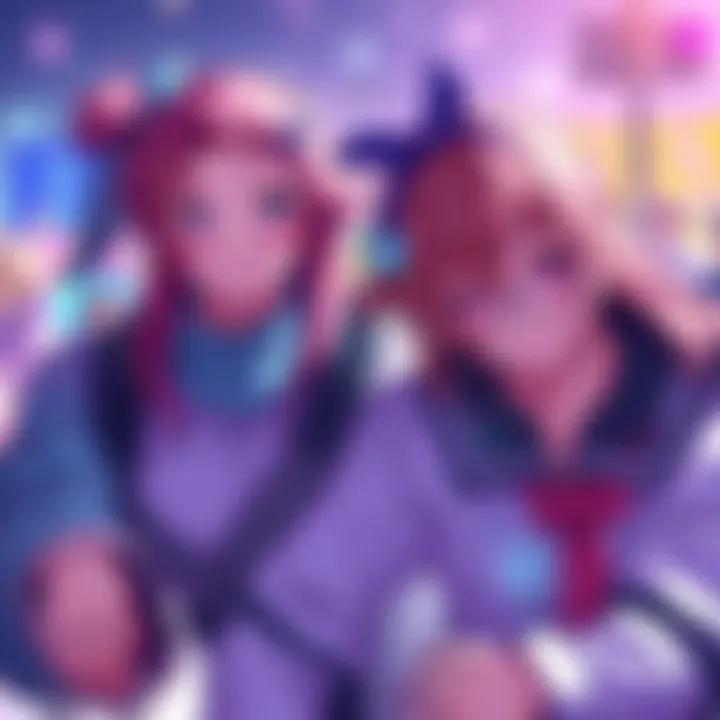 Fans discussing Noelle and Yuno, with Noelle gaining attention for her qualities