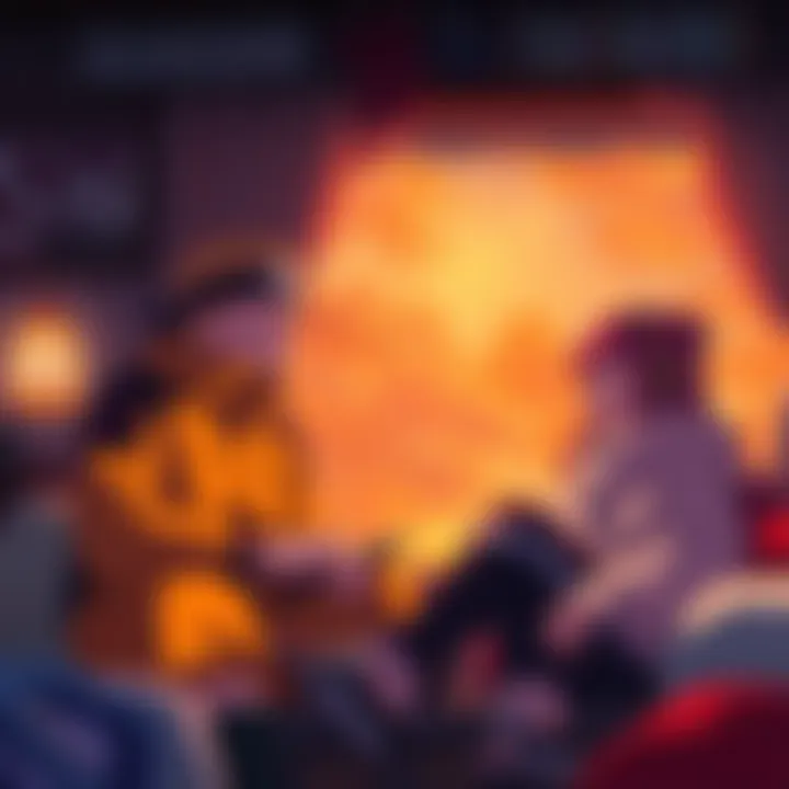 A montage featuring characters from Naruto and Bleach in a cozy setting, evoking feelings of nostalgia and cherished memories.