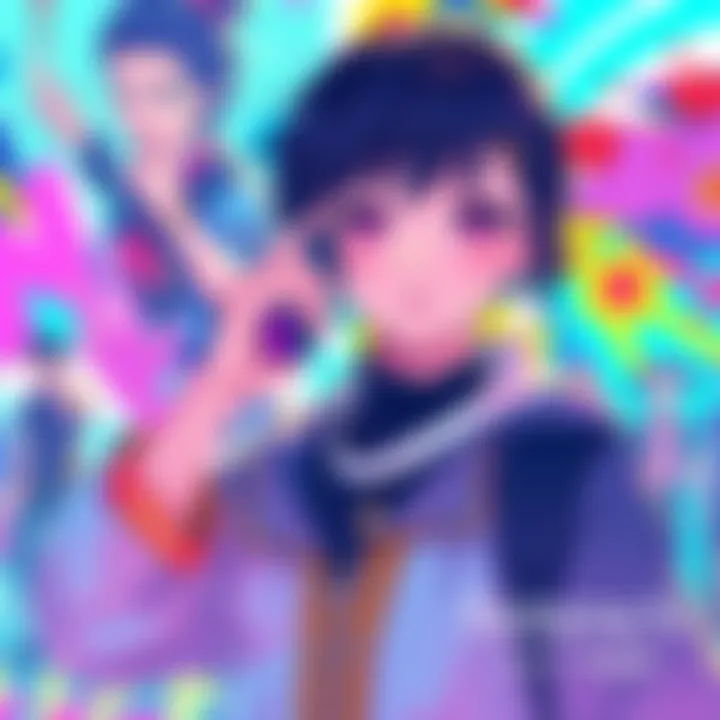 Notane_N Artistic Collaboration Notane_N invites fans to join in a new round of artistic collaboration with vibrant artwork in the background.