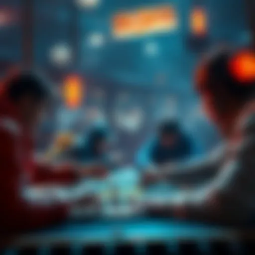 Players engaged in exciting action while playing Nusjuro