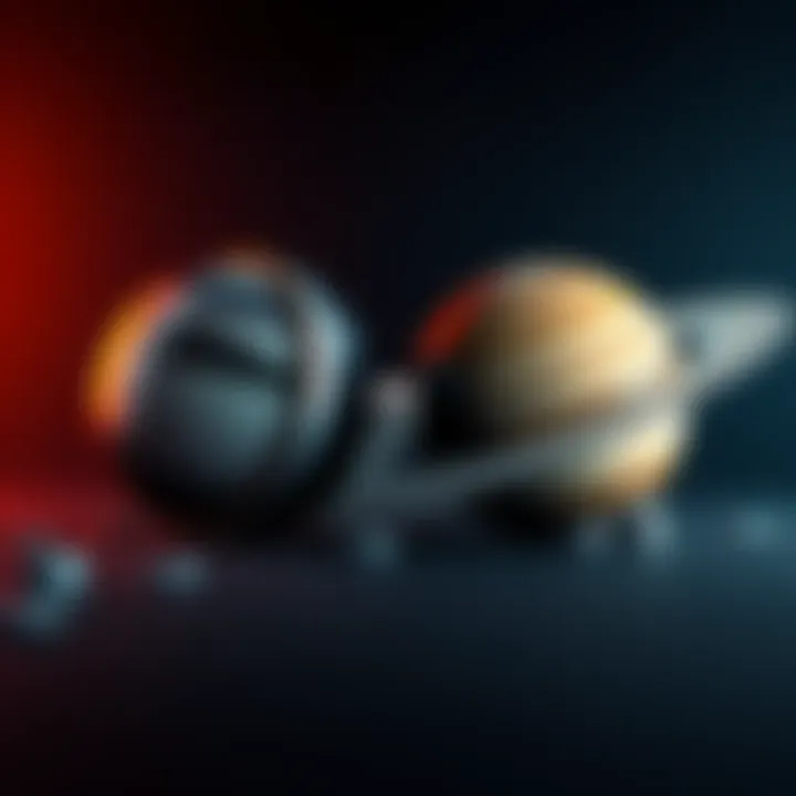 A visual comparison of Nusjuro and Saturn side by side, representing their savings features and performance