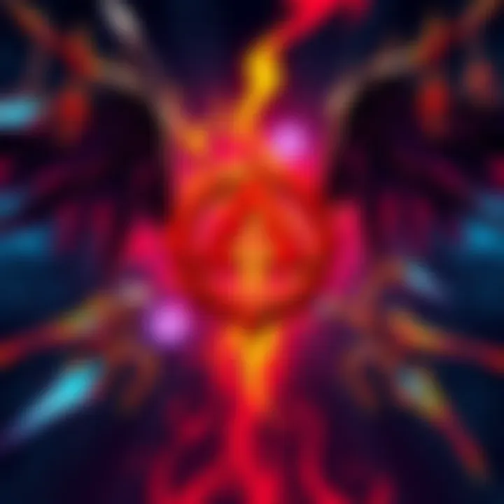 OC Clan Techniques Illustration of different OC Clan techniques including Blood Manipulation and Limitless, showcasing unique patterns and styles.