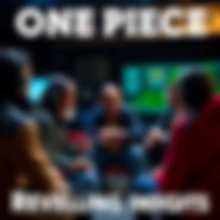 Oda visiting the set of One Piece Season 3, discussing insights with the crew