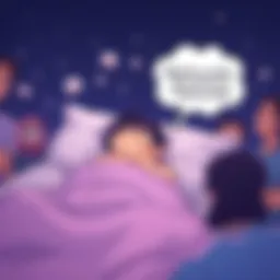 A cartoonish character resembling Oda is sleeping peacefully with a thought bubble showing funny gags and jokes around him, surrounded by fans waiting eagerly.