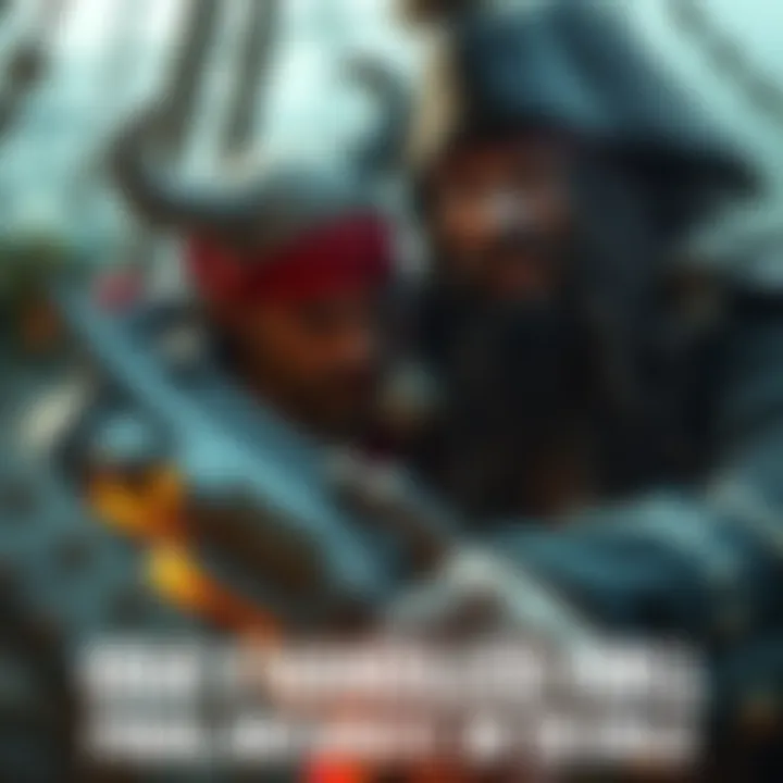 GreenBull and Blackbeard in a humiliating scene, showing their struggles and diminished power.