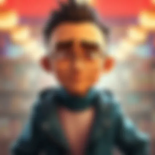 Olba, a new character in Baki, catches attention with his unique look and intense presence in YouTube shorts