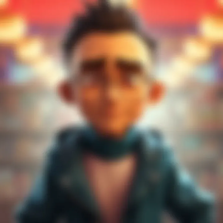 Olba, a new character in Baki, catches attention with his unique look and intense presence in YouTube shorts