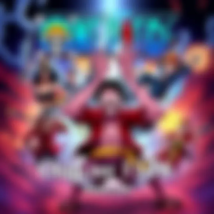 One Piece Chapter 1176 Cover Cover illustration for One Piece Chapter 1176 showing key characters and action scenes from the chapter